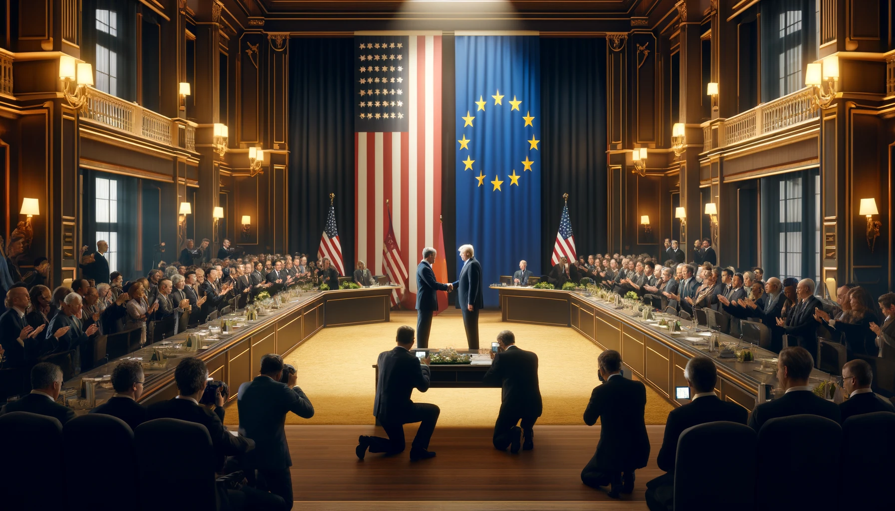 الولايات المتحدة والاتحاد الأوروبي يوقعان اتفاقية تجارية تاريخية لمواجهة الهيمنة الاقتصادية للصين